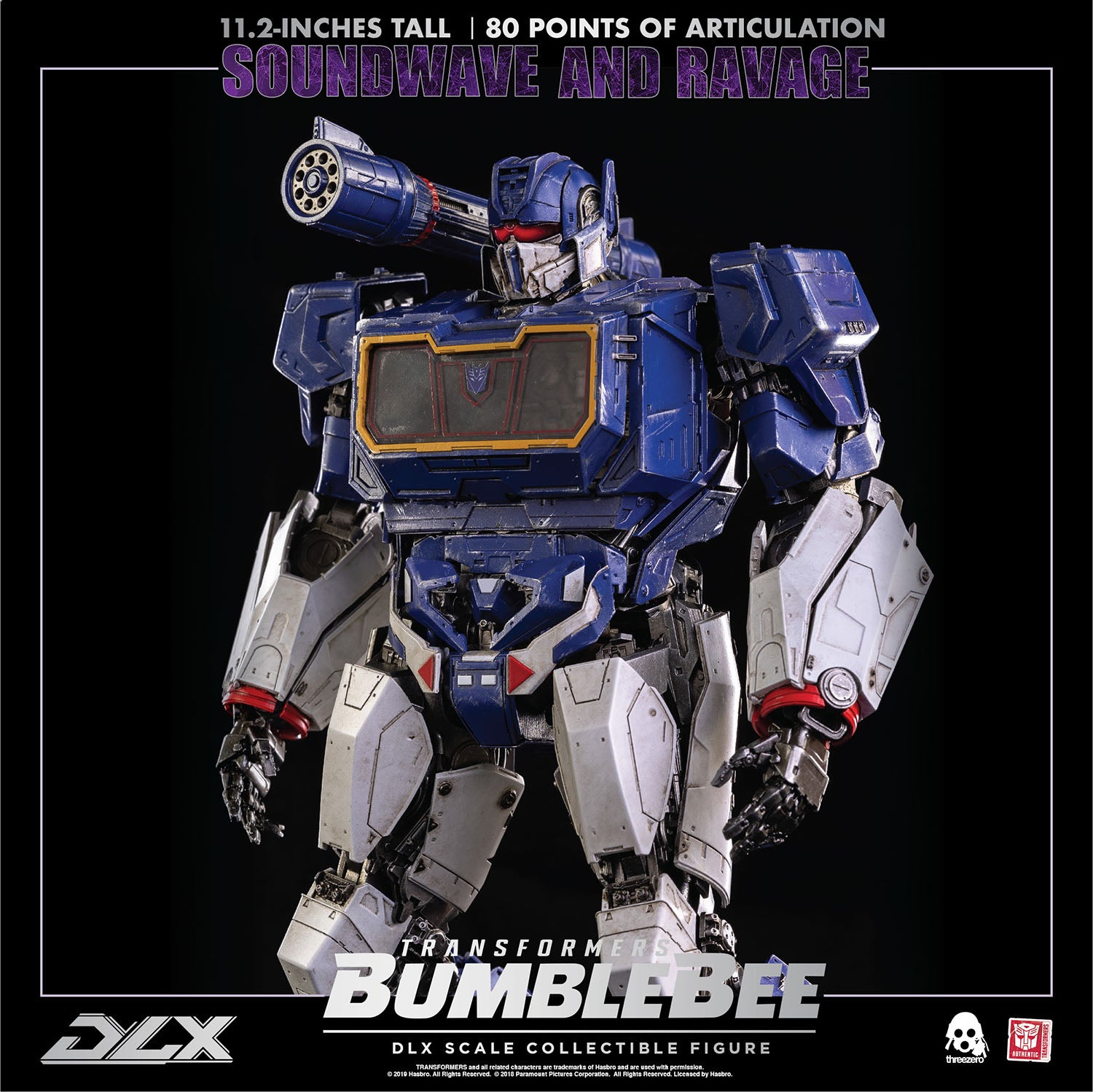 Transformers Bumblebee - Soundwave and Ravage DLX Figure