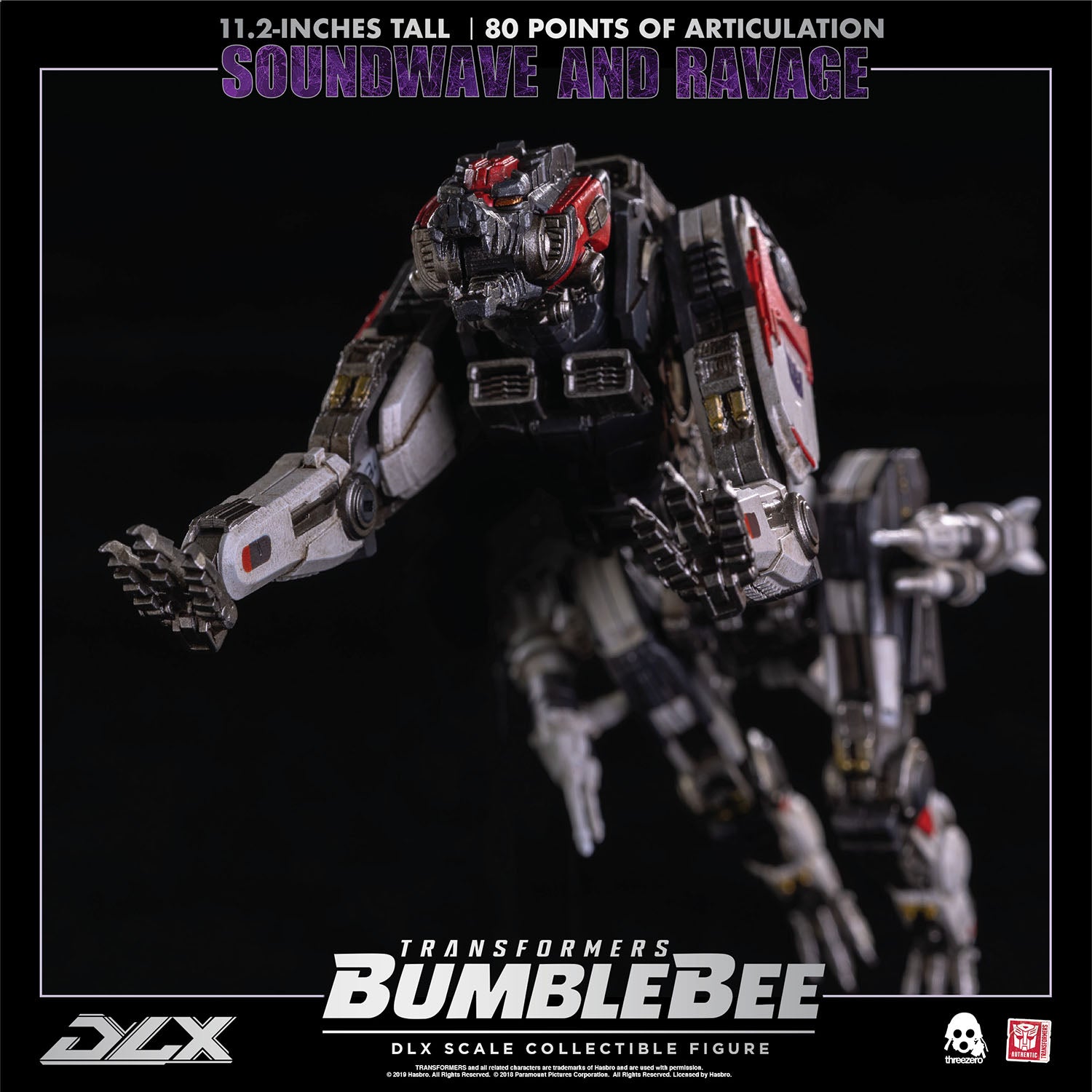 Transformers Bumblebee - Soundwave and Ravage DLX Figure