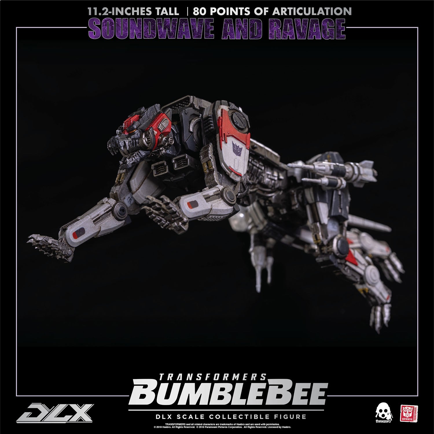 Transformers Bumblebee - Soundwave and Ravage DLX Figure
