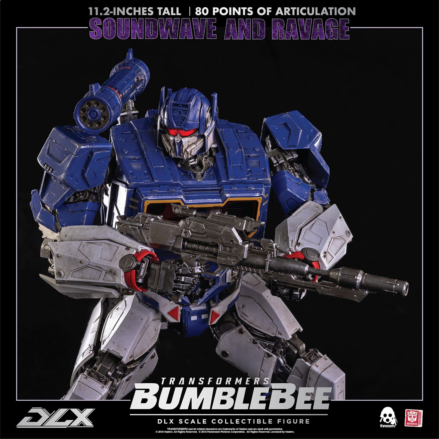 Transformers Bumblebee - Soundwave and Ravage DLX Figure