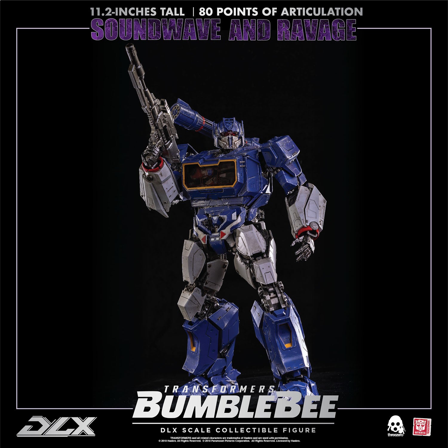 Transformers Bumblebee - Soundwave and Ravage DLX Figure