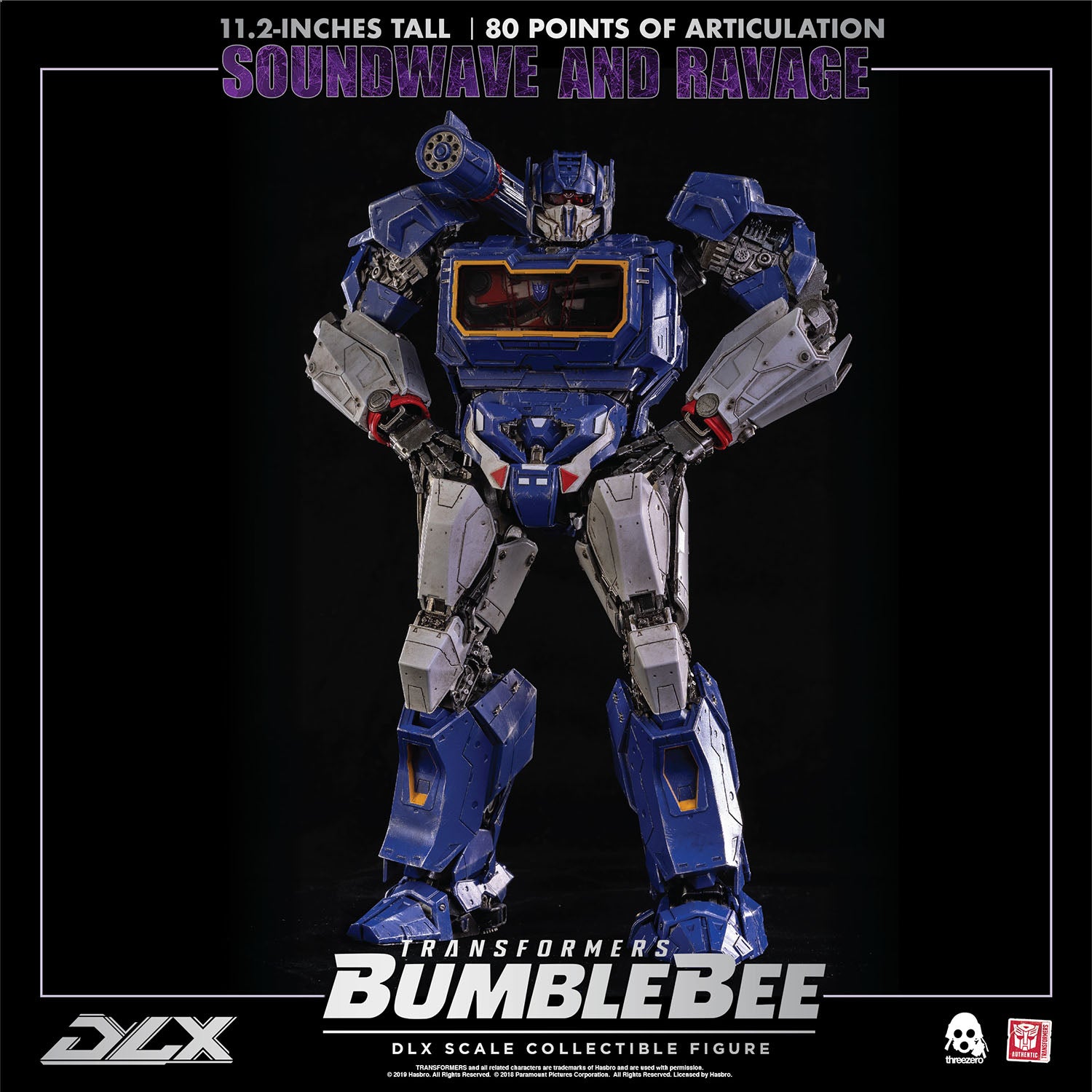 Transformers Bumblebee - Soundwave and Ravage DLX Figure