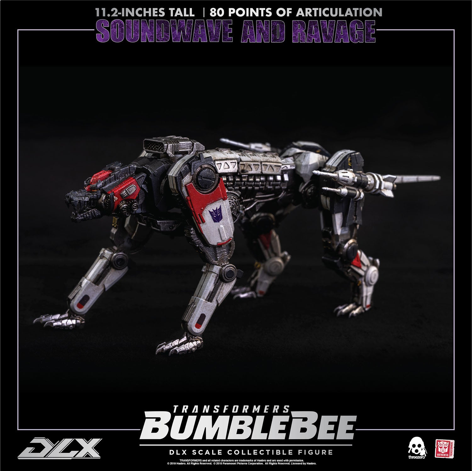 Transformers Bumblebee - Soundwave and Ravage DLX Figure