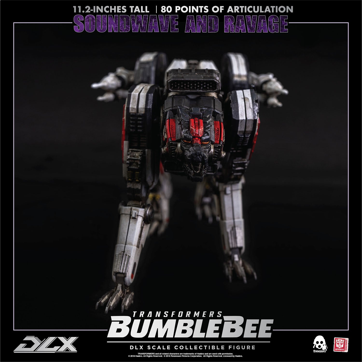Transformers Bumblebee - Soundwave and Ravage DLX Figure