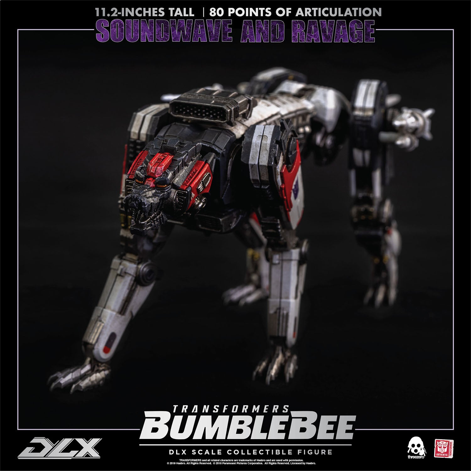 Transformers Bumblebee - Soundwave and Ravage DLX Figure