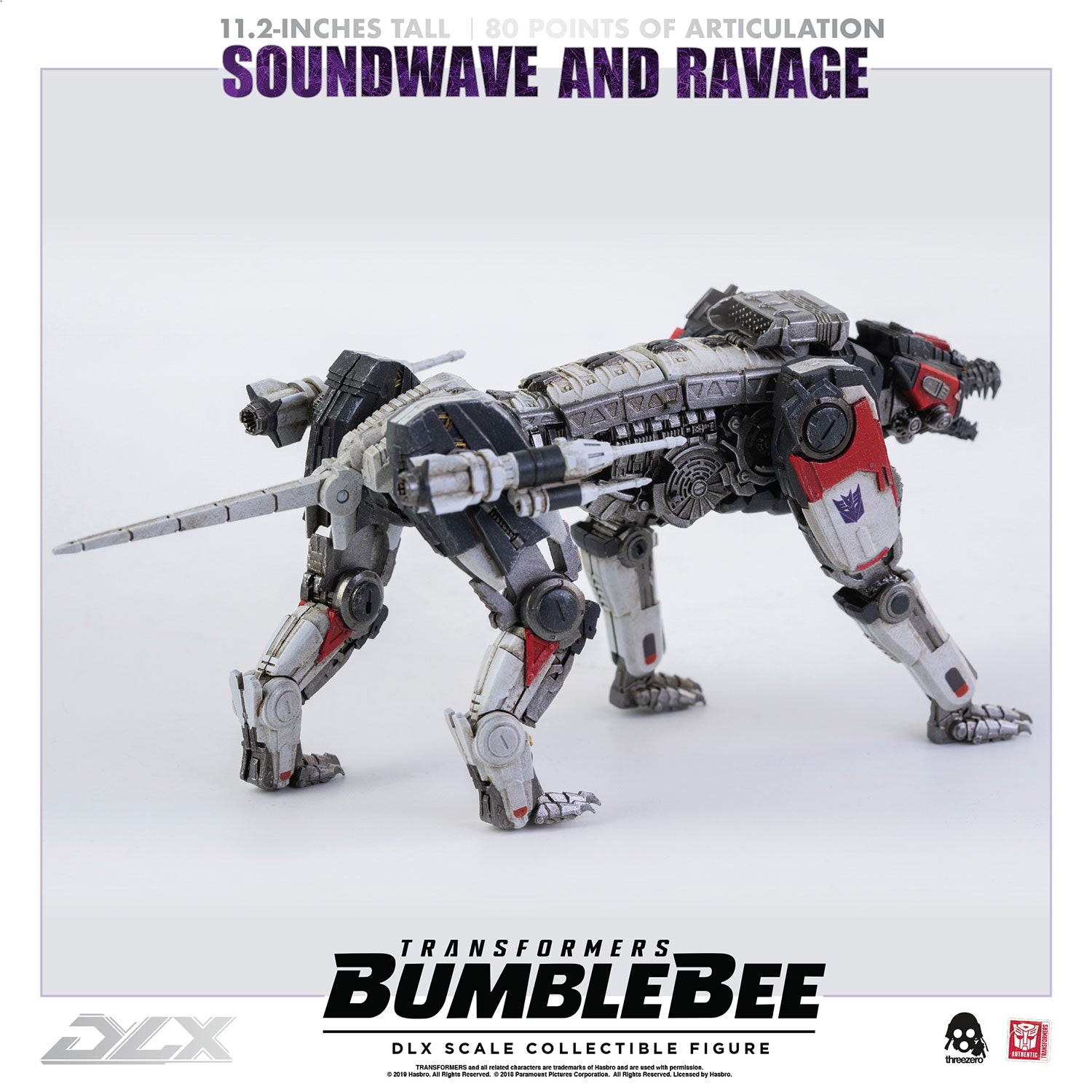 Transformers Bumblebee - Soundwave and Ravage DLX Figure