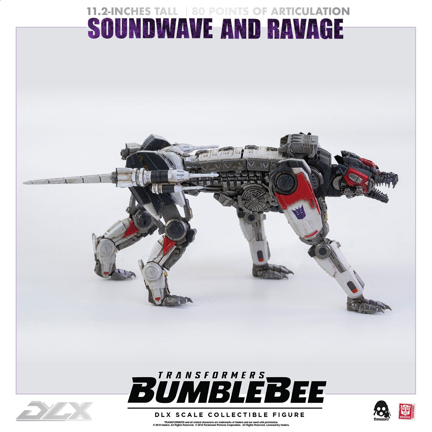 Transformers Bumblebee - Soundwave and Ravage DLX Figure