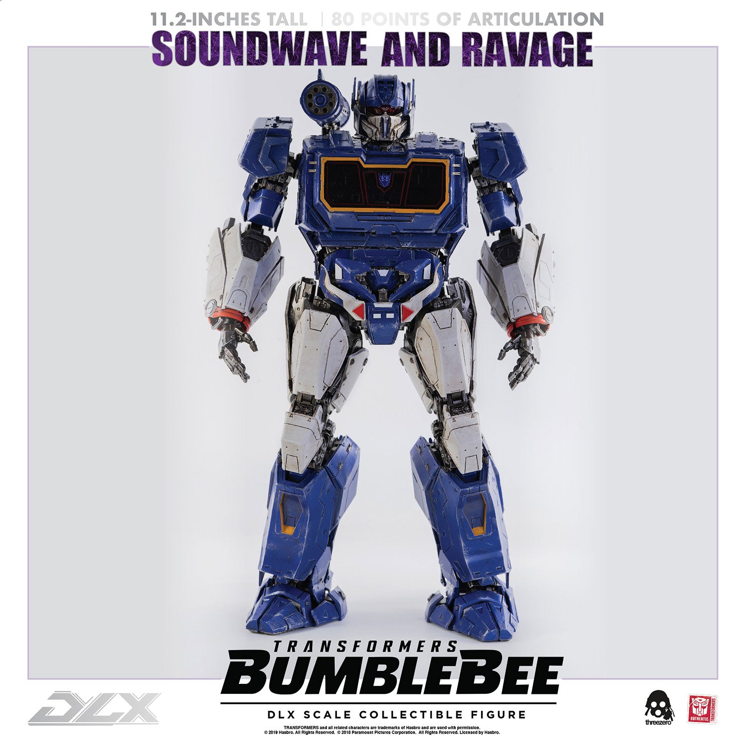 Transformers Bumblebee - Soundwave and Ravage DLX Figure