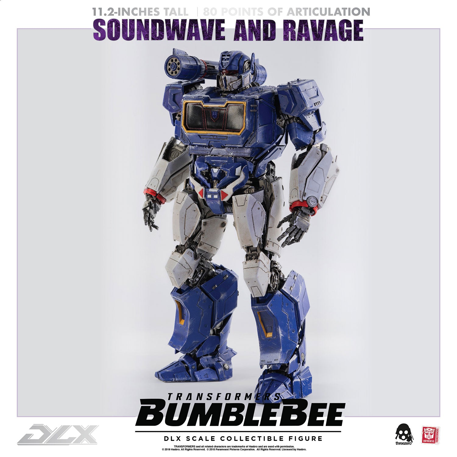 Transformers Bumblebee - Soundwave and Ravage DLX Figure
