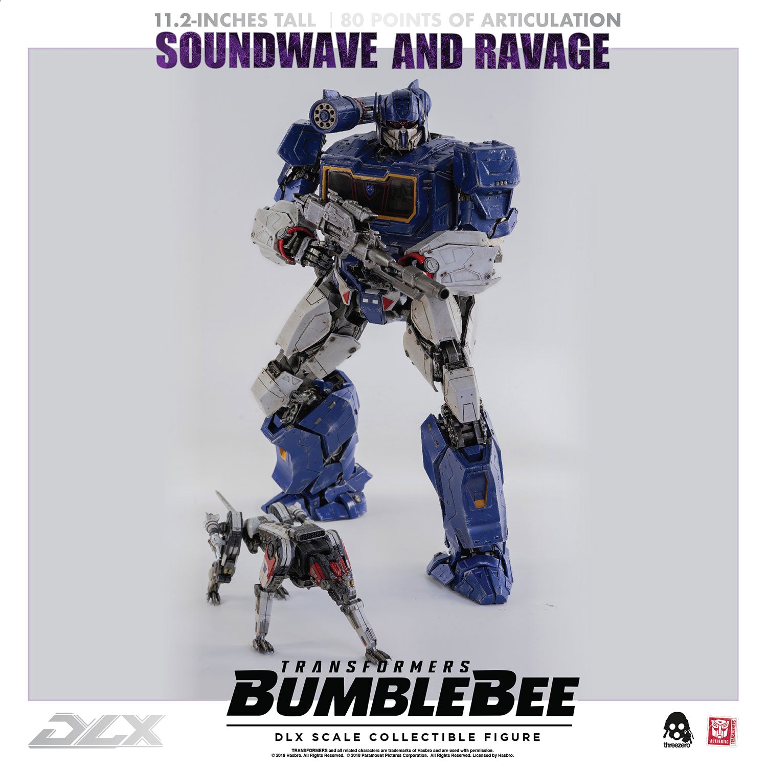 Transformers Bumblebee - Soundwave and Ravage DLX Figure