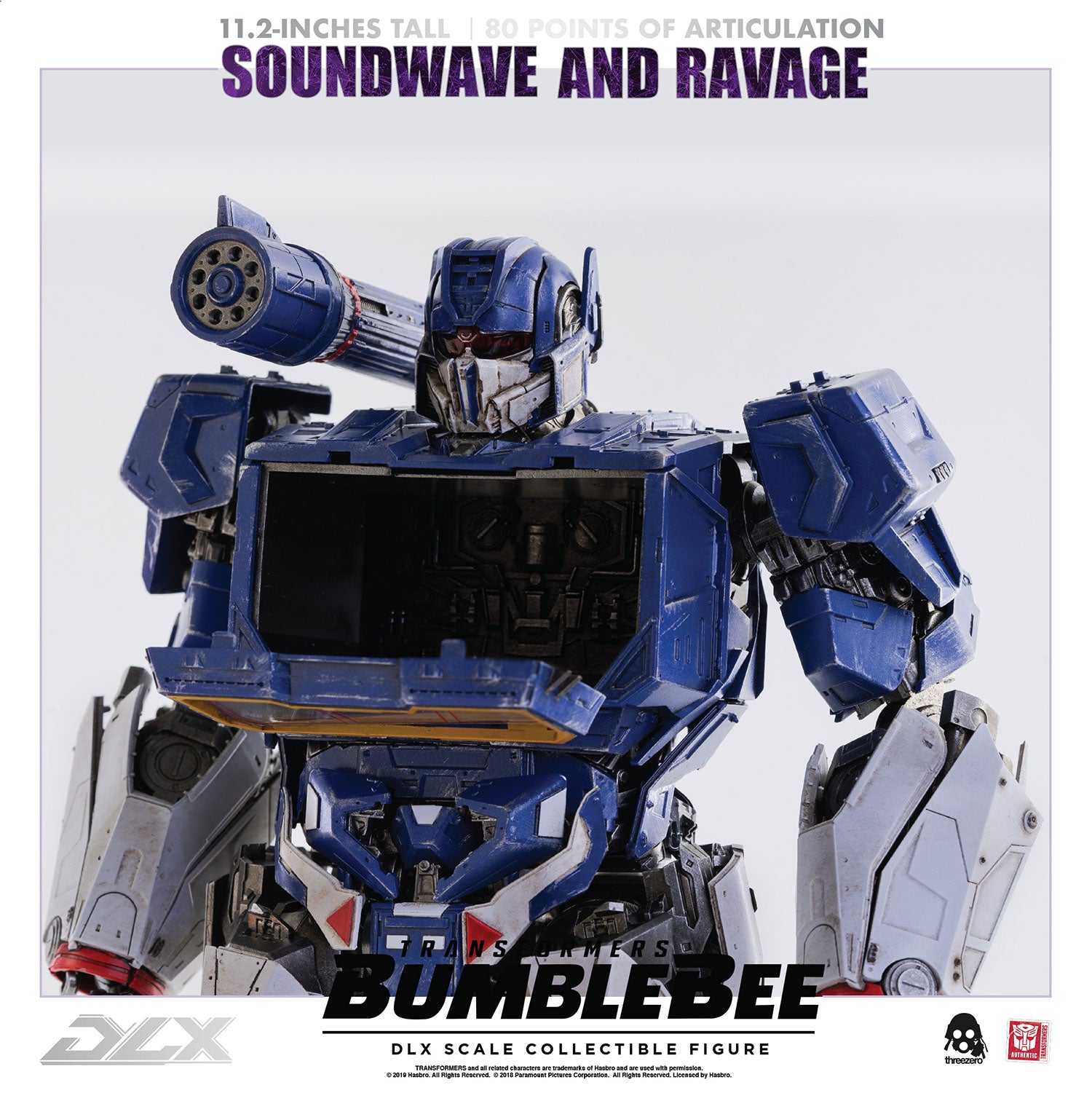 Transformers Bumblebee - Soundwave and Ravage DLX Figure