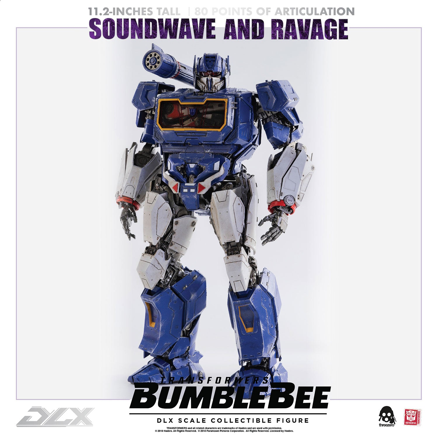 Transformers Bumblebee - Soundwave and Ravage DLX Figure
