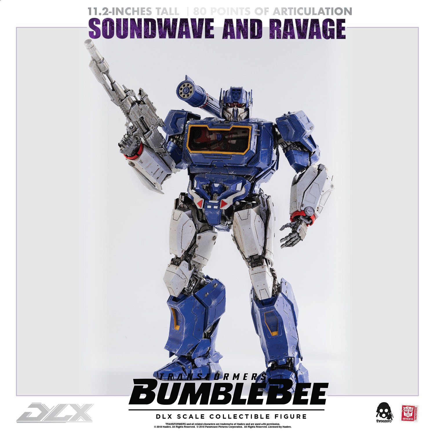 Transformers Bumblebee - Soundwave and Ravage DLX Figure