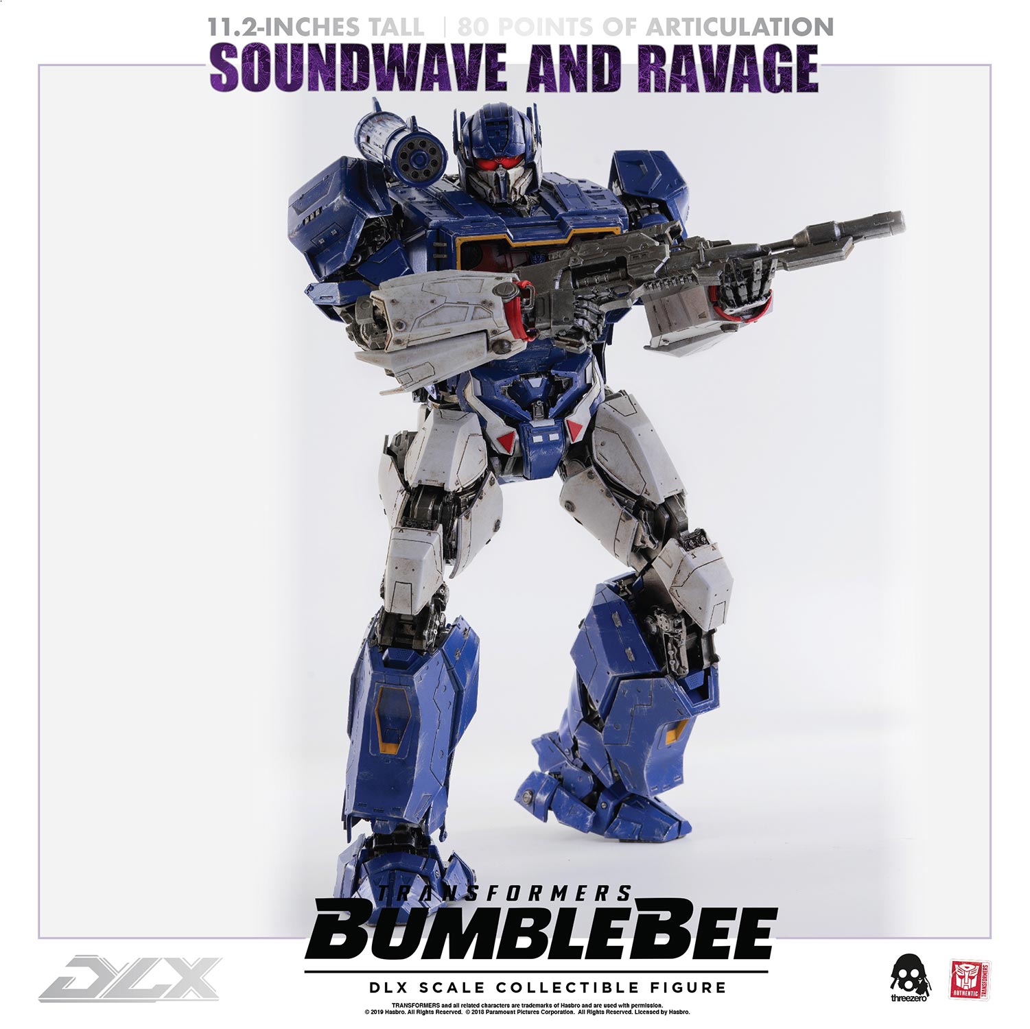 Transformers Soundwave and Ravage フィギュア Transformers Soundwave & Ravage DLX Collectible Figure by