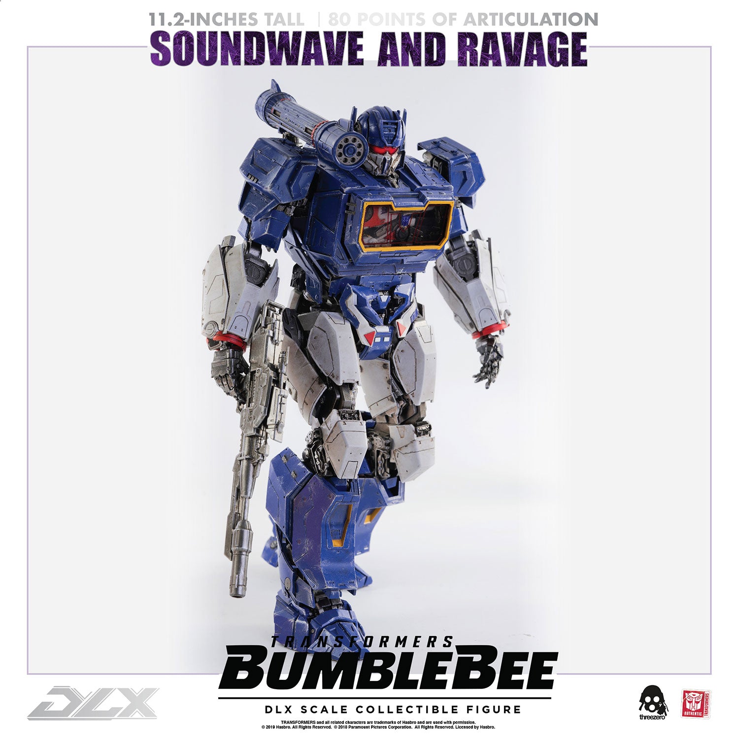 Transformers Bumblebee - Soundwave and Ravage DLX Figure