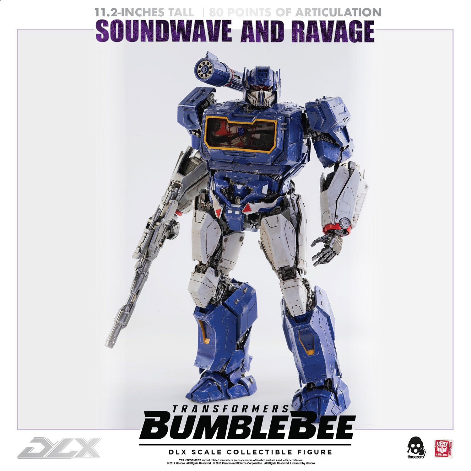 Transformers Bumblebee - Soundwave and Ravage DLX Figure