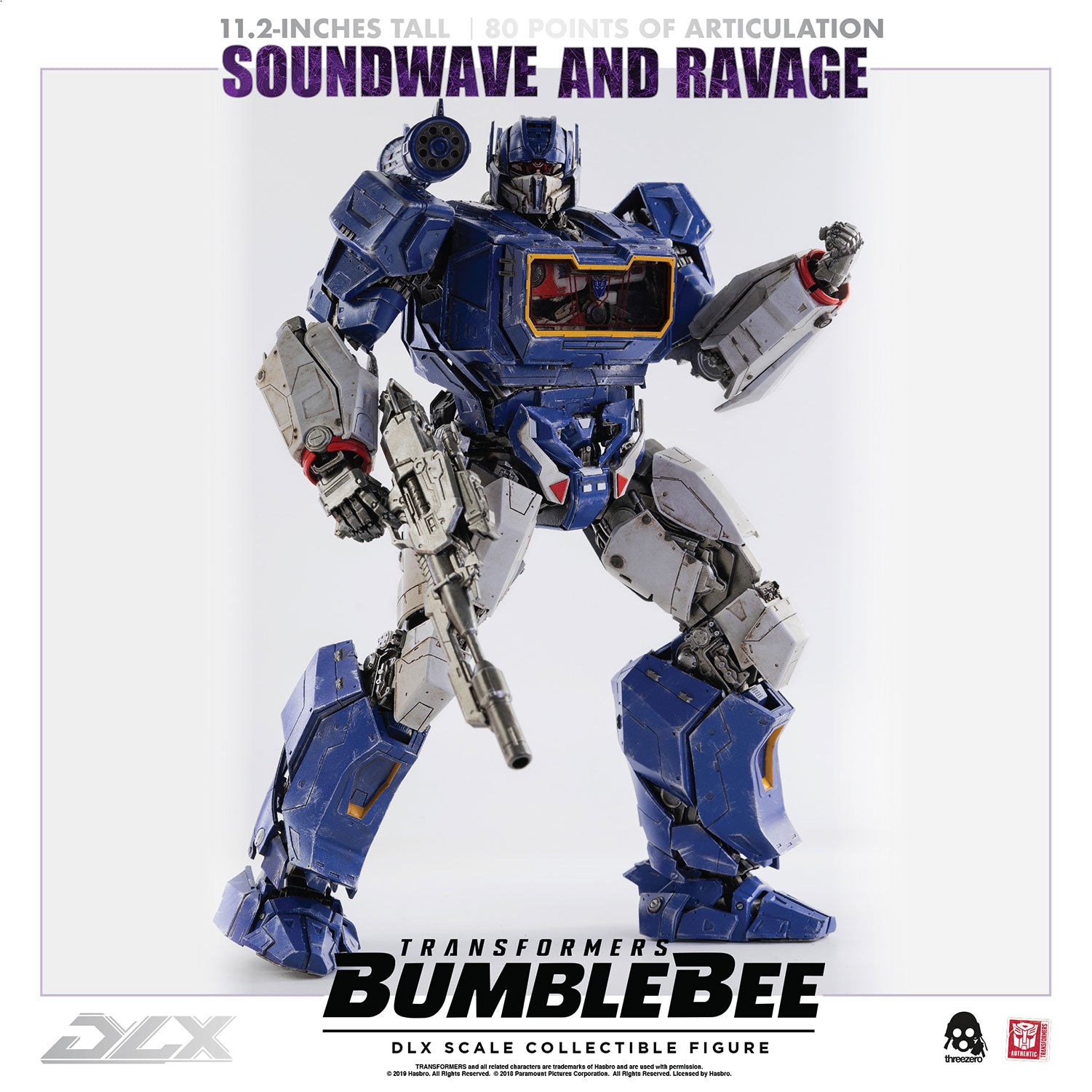 Transformers Bumblebee - Soundwave and Ravage DLX Figure