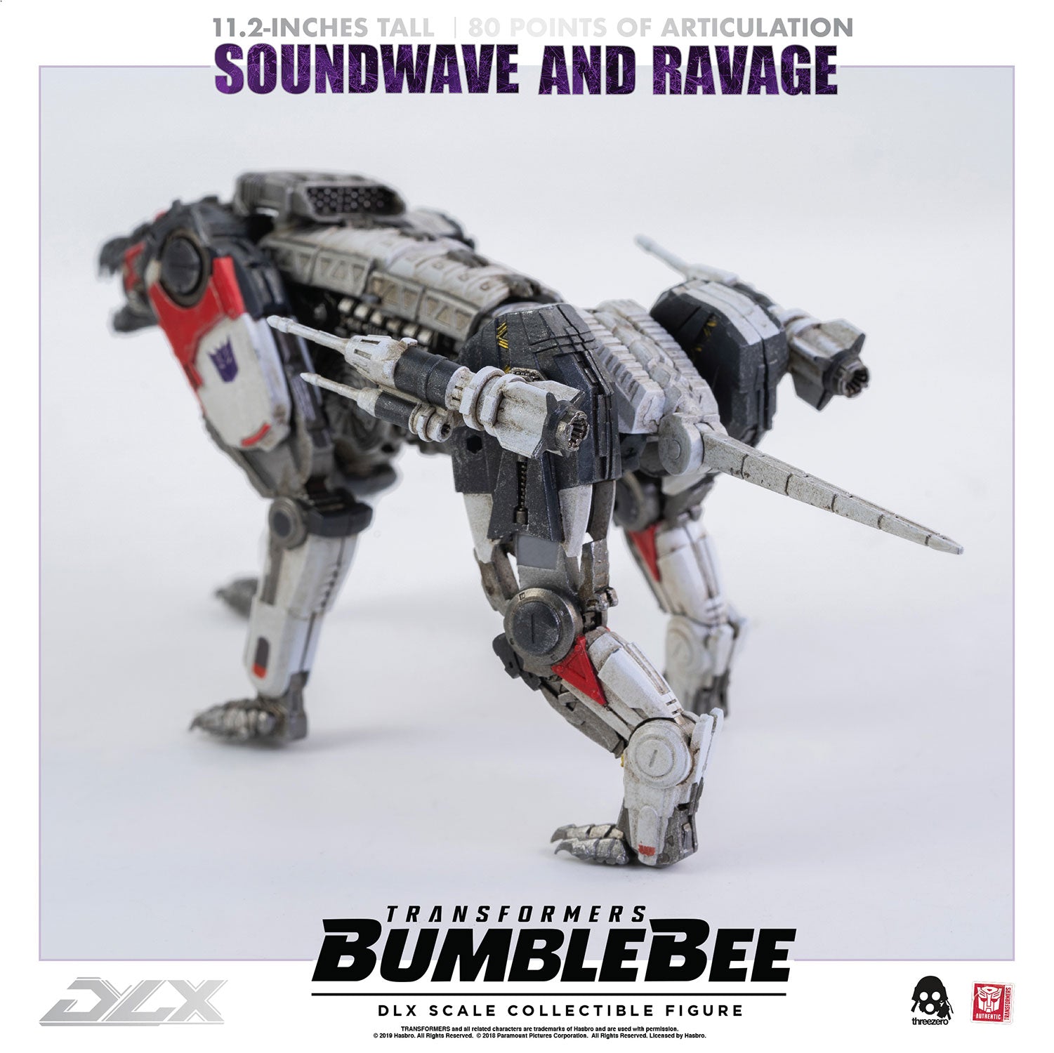 Transformers Bumblebee - Soundwave and Ravage DLX Figure