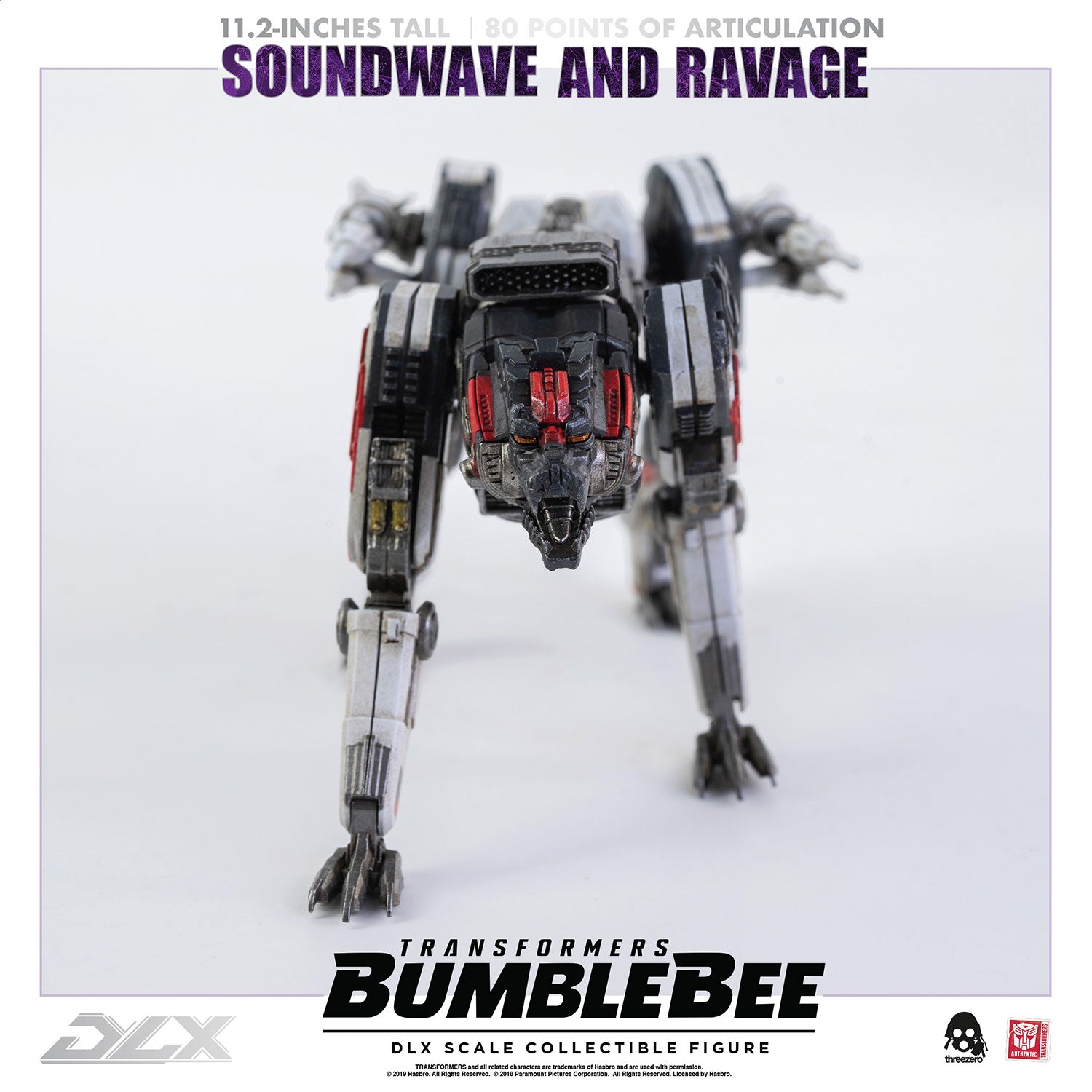 Transformers Bumblebee - Soundwave and Ravage DLX Figure
