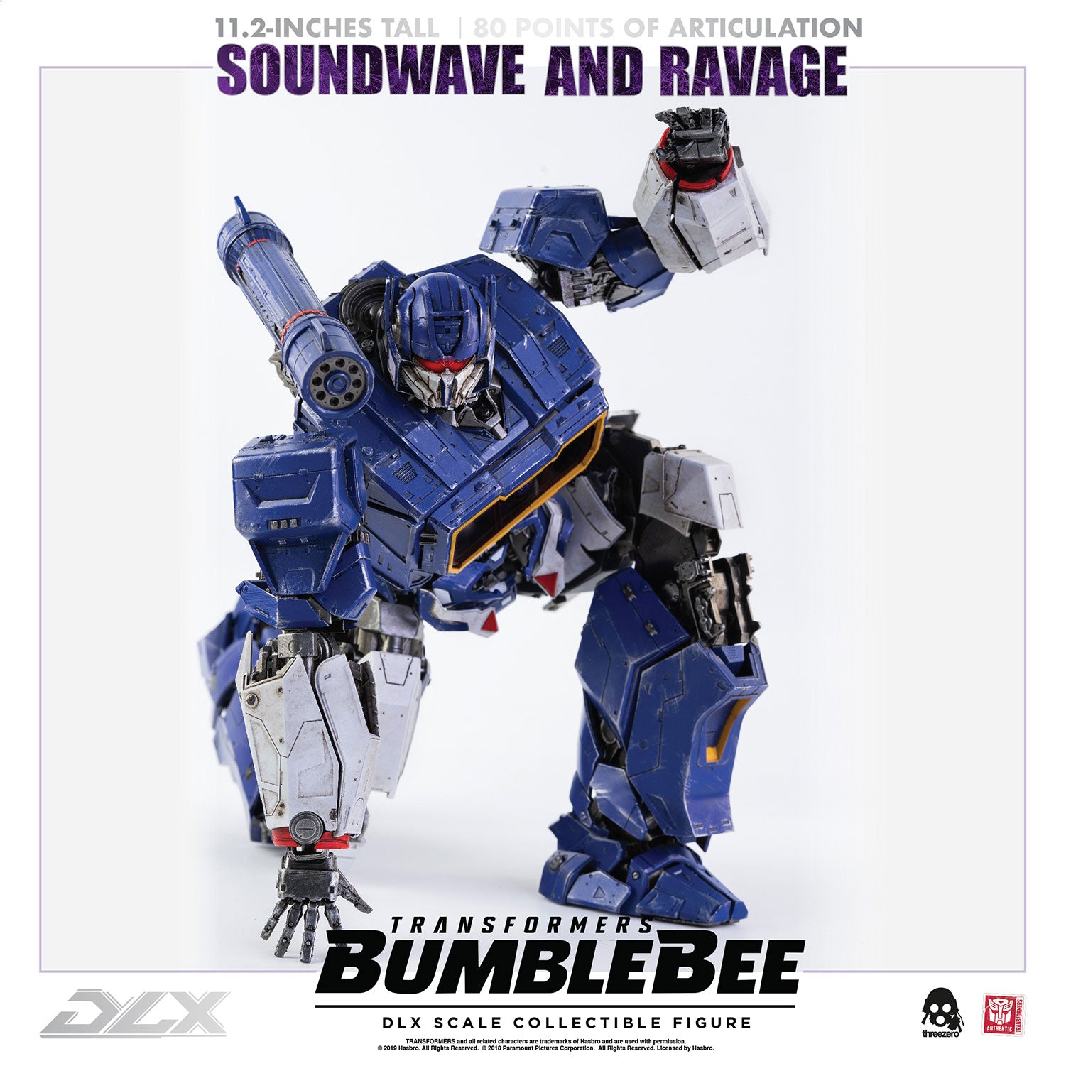 Transformers Bumblebee - Soundwave and Ravage DLX Figure