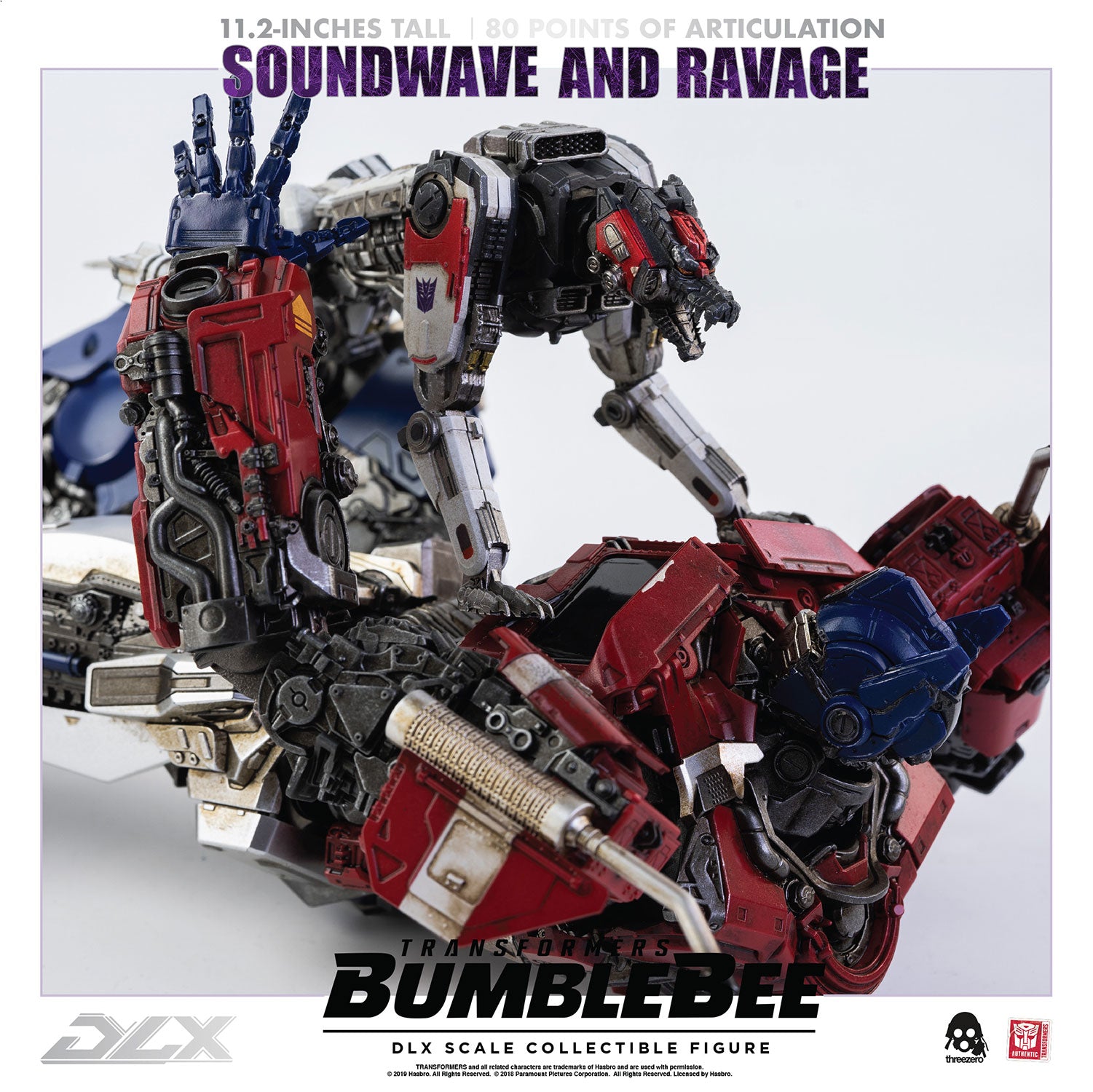 Transformers Bumblebee - Soundwave and Ravage DLX Figure