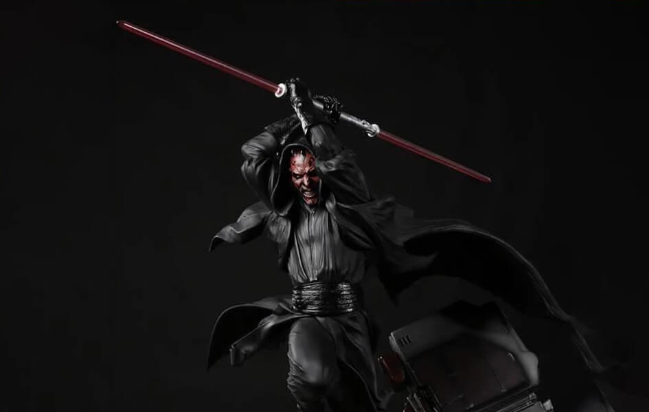 XM Studios DARTH MAUL Star Wars Statue 1/4 size rare Brand