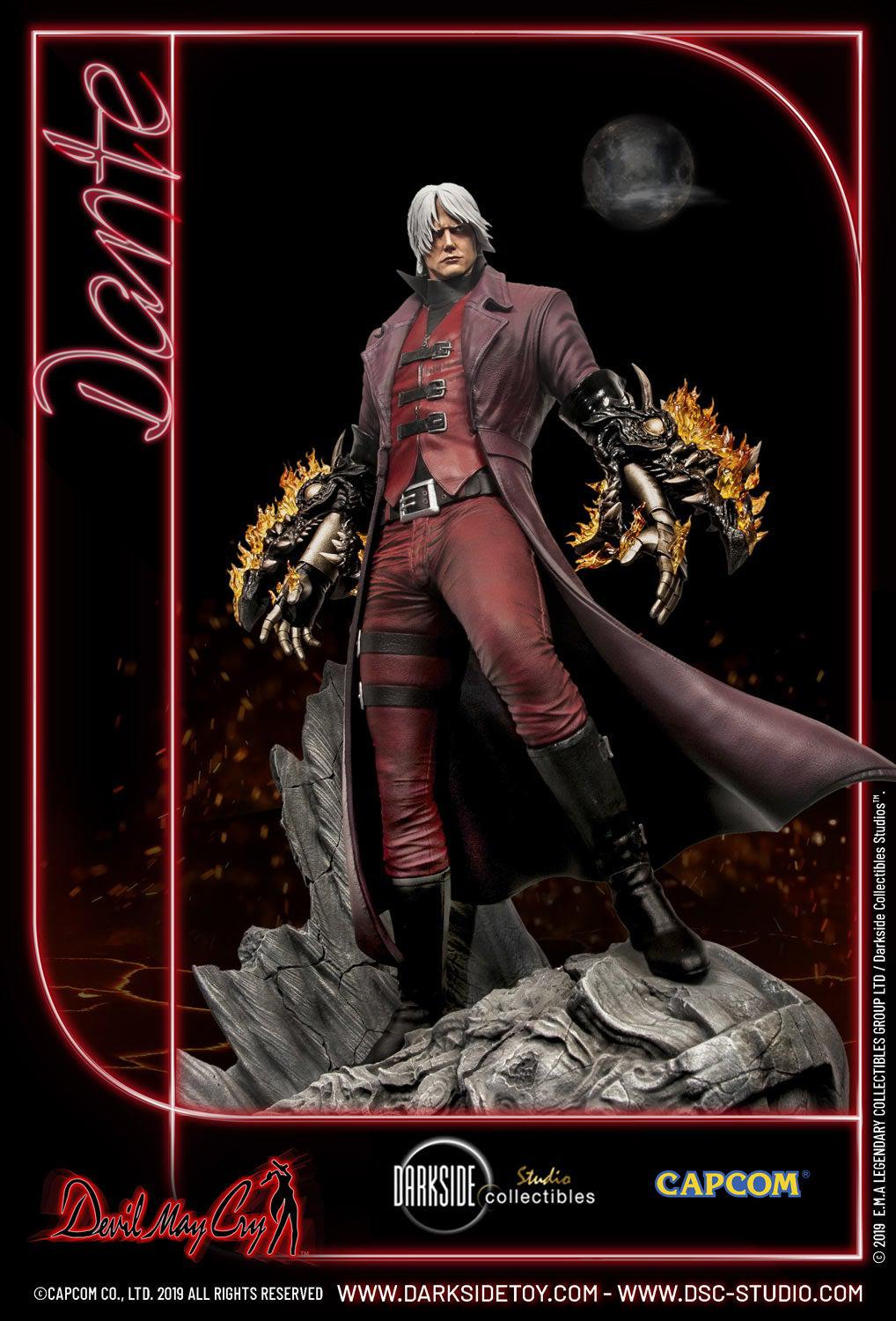 Estátua Dante - Devil May Cry 1 - Scale Premium Statue - DarkSide  Collectibles Studio - Iron Studios Online Store