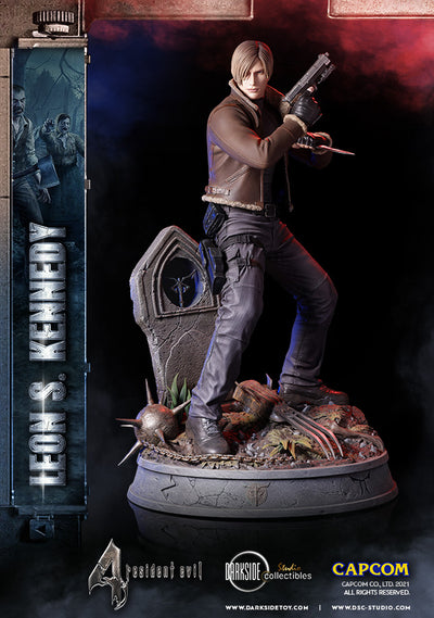 Resident Evil 4 - Leon Kennedy 1/4 Scale Statue