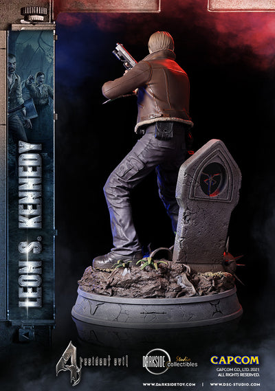 Resident Evil 4 - Leon Kennedy 1/4 Scale Statue