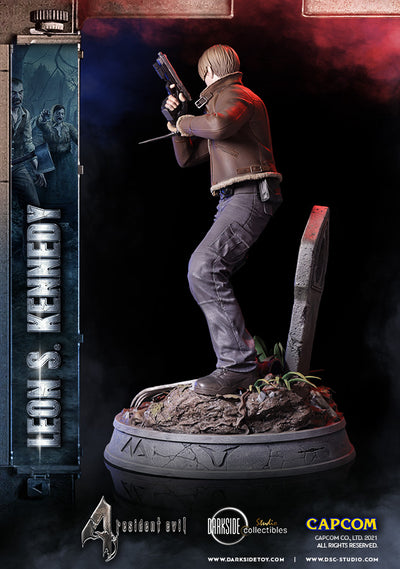 Resident Evil 4 - Leon Kennedy 1/4 Scale Statue