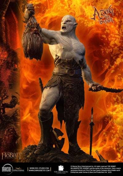 The Hobbit - Azog the Defiler QS Series 1/4 Scale Statue