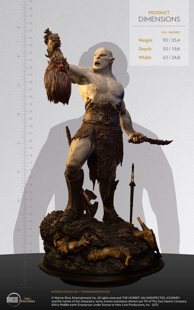 The Hobbit - Azog the Defiler Master Series 1/3 Scale Statue