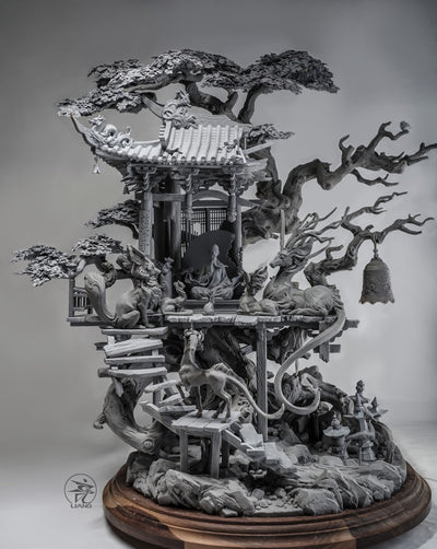 Kurong Temple by Yuanxing Liang (Grey Kit)
