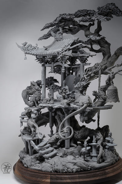 Kurong Temple by Yuanxing Liang (Grey Kit)