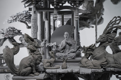 Kurong Temple by Yuanxing Liang (Grey Kit)