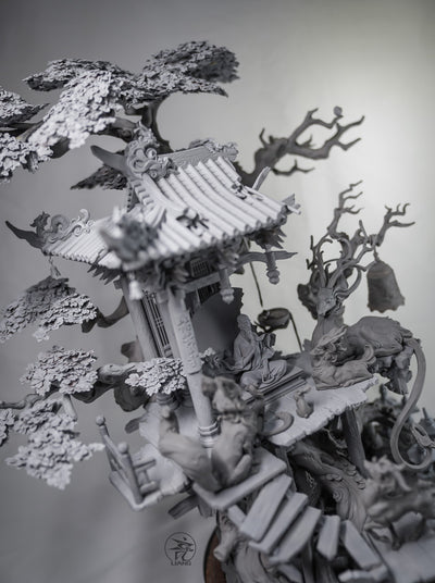 Kurong Temple by Yuanxing Liang (Grey Kit)