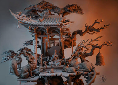 Kurong Temple by Yuanxing Liang (Grey Kit)