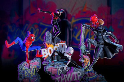 Noir & Spider-Ham 1/10 Art Scale Statue