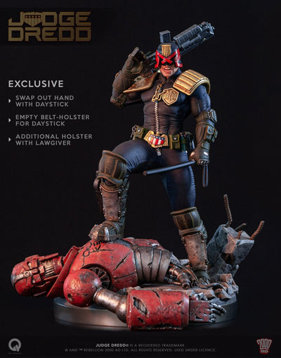 Judge Dredd EXCLUSIVE 1/4 Scale Statue