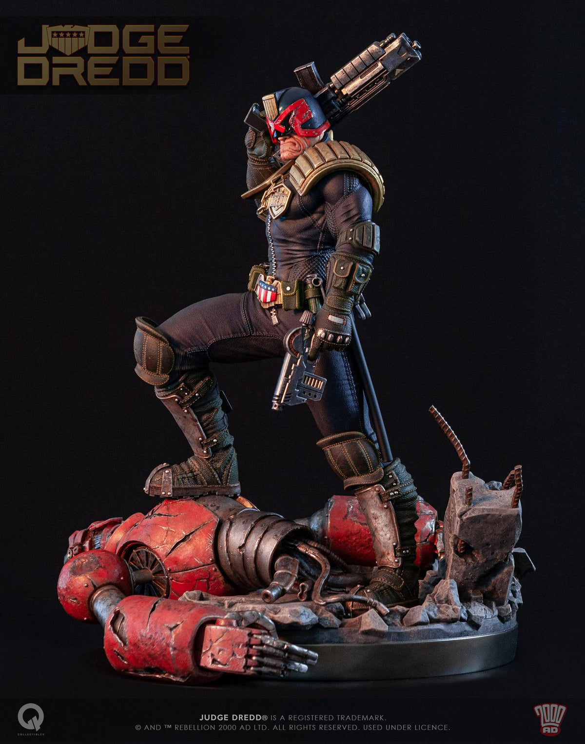 Judge Dredd EXCLUSIVE 1/4 Scale Statue - Spec Fiction Shop