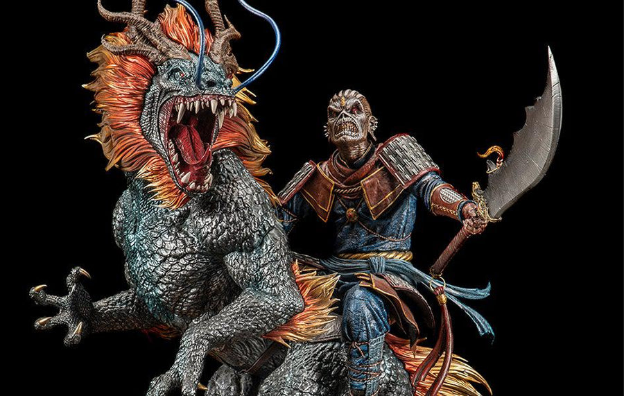 Eddie X The Chinese Dragon Premium Statue