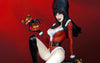 Elvira Scary Christmas Deluxe Maquette 1/6 Scale Statue by Tweeterhead