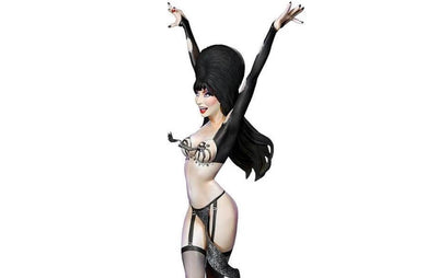 Elvira Vegas Or Bust Maquette Statue by Tweeterhead