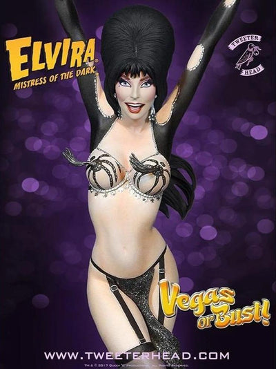 EXCLUSIVE Elvira Vegas Or Bust Maquette Statue by Tweeterhead