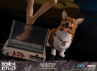 Ed and Ein 1/4 Scale Statue