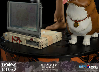 Ed and Ein 1/4 Scale Statue