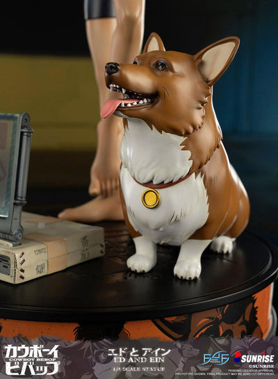 Ed and Ein 1/4 Scale Statue