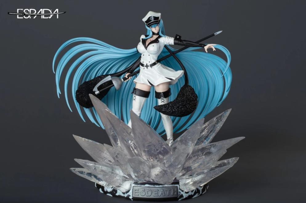 Esdeath Akame ga KILL 1/4 Resin Statue Figure Cast off GREEN LEAF STUDIO