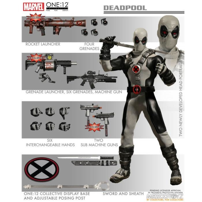 Marvel DEADPOOL X-FORCE ONE:12 Collective Action Figure by Mezco 