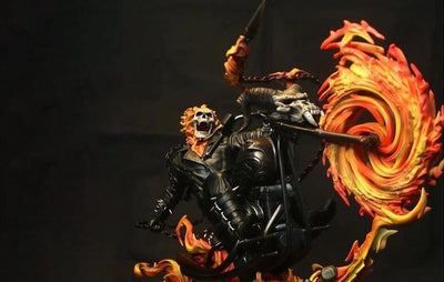 Ghost Rider 1/4 Scale Statue (DISPLAYED)